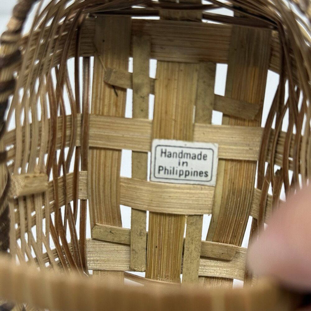 Set of 20 Mini Rattan Baskets | Handmade Woven Boho Decor - Picture 2 of 11
